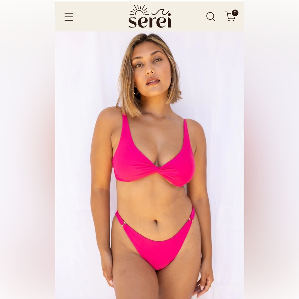 NWOT Serei Swim Selena Bikini Bottoms